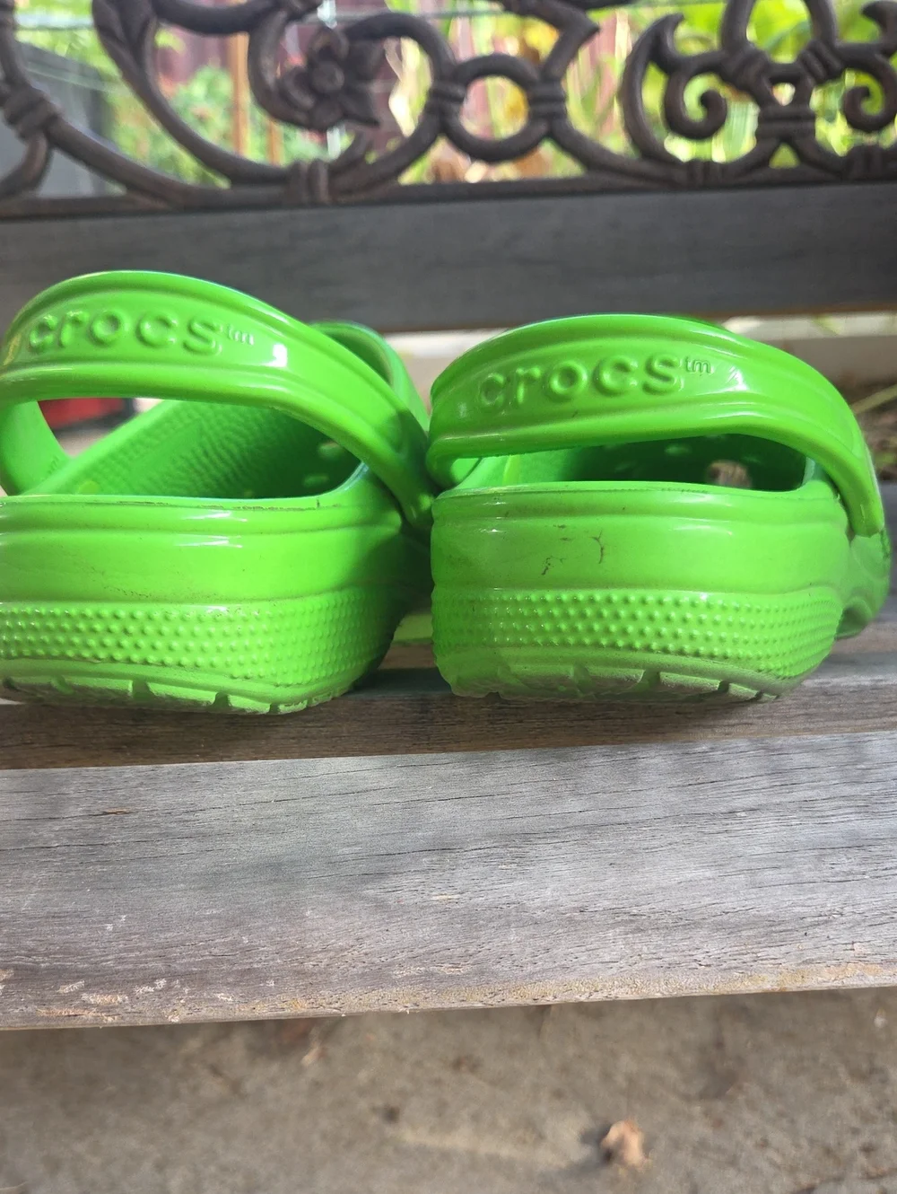 Slime Green Kids Crocs